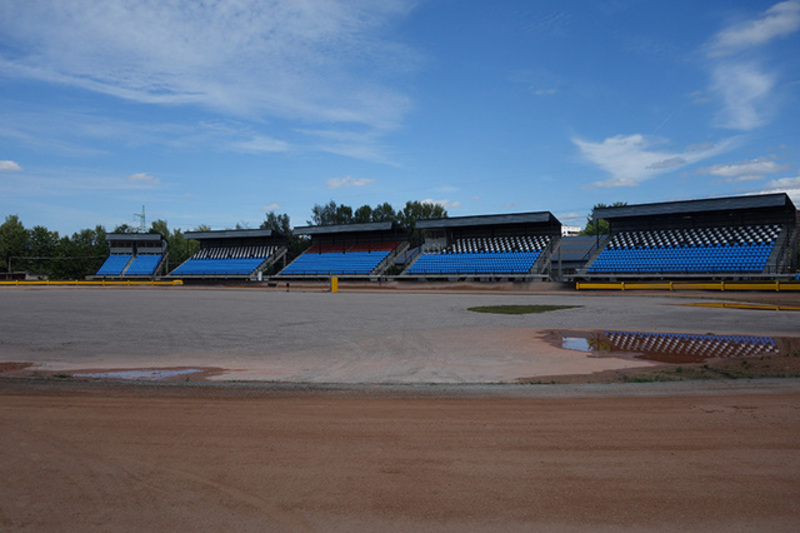 Biķernieku spīdveja stadionā aizvadīts pirmais oficiālais treniņš