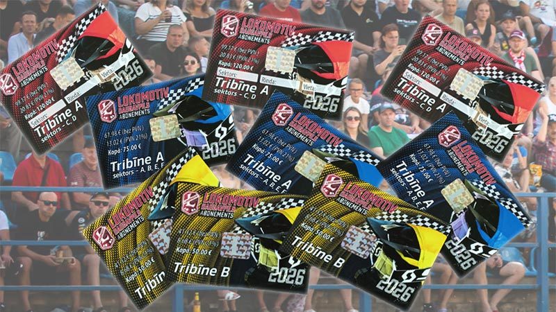 Sākusies 2026. gada sezonas abonementu tirdzniecība